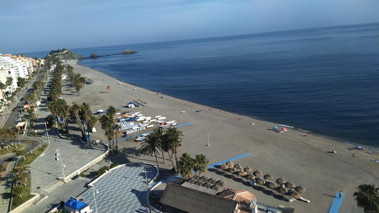 Apartamento Estudio En Chinasol Primera Linea Playa San Cristobal Almuñécar Exteriör bild